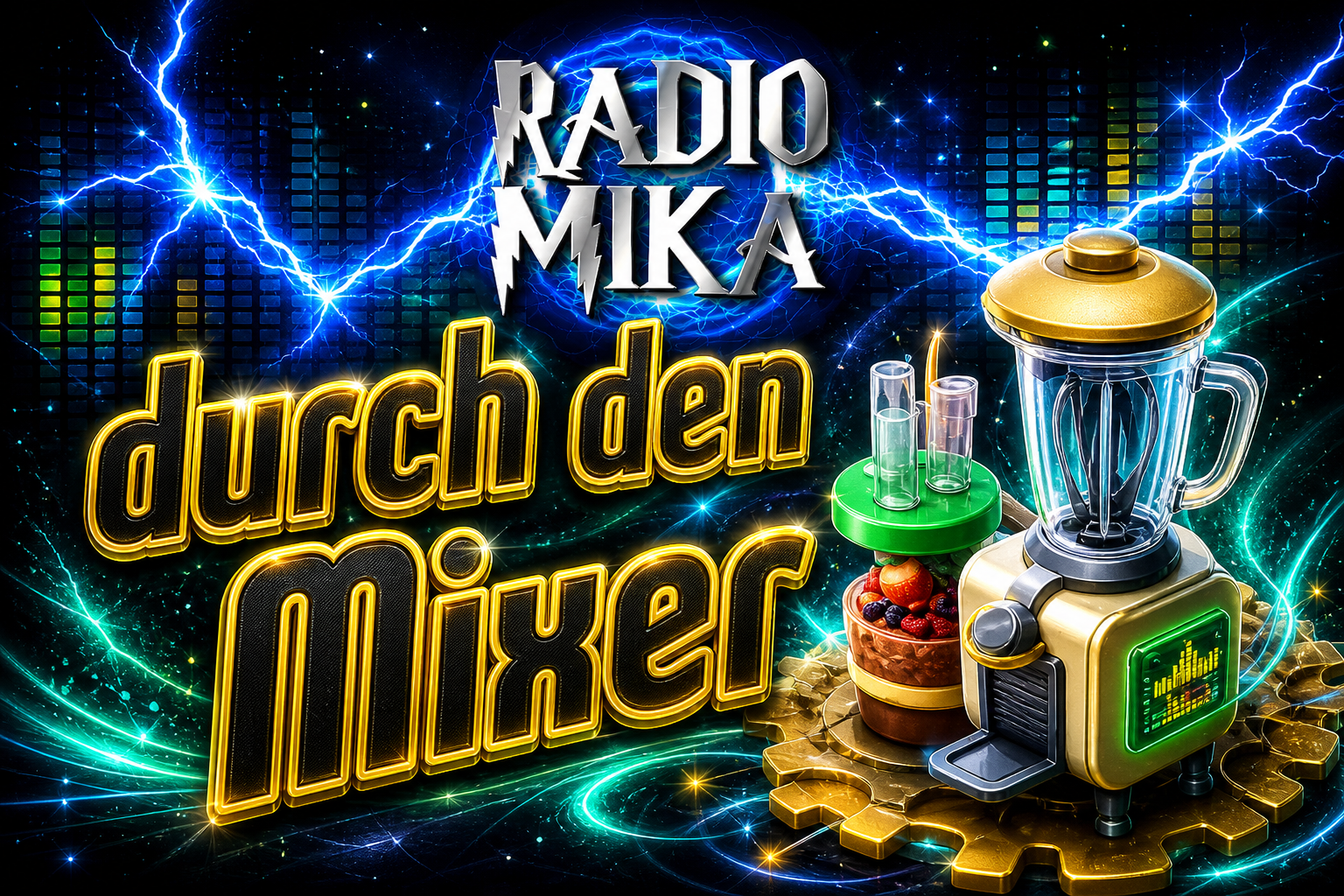 durch den Mixer 