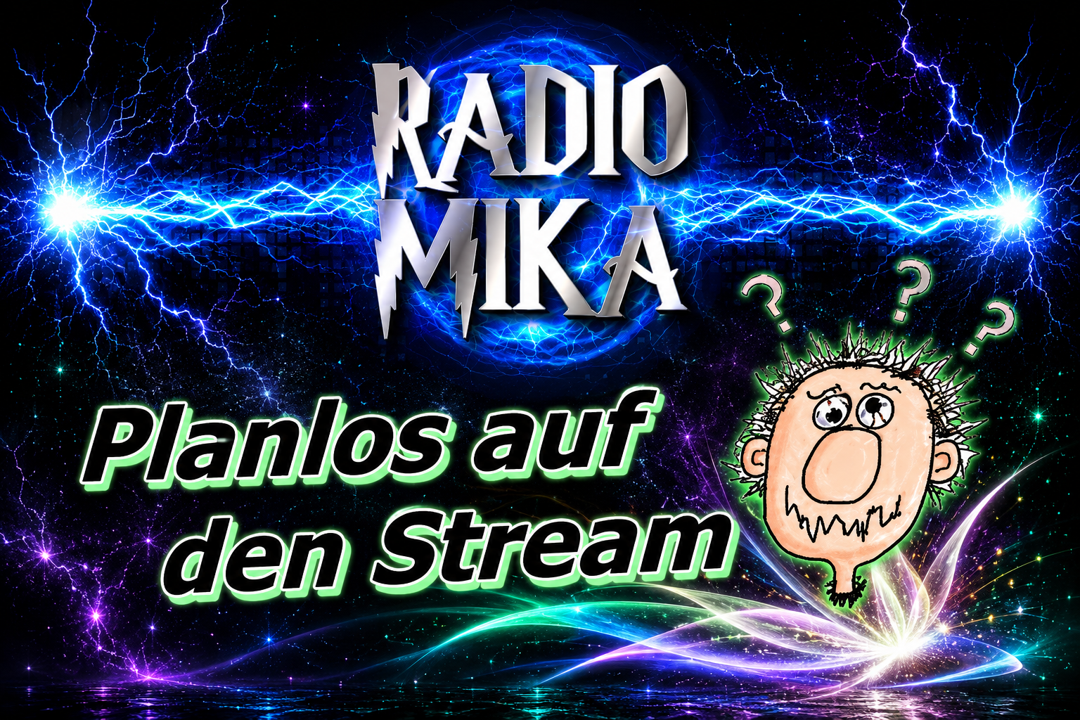 Planlos auf Stream 